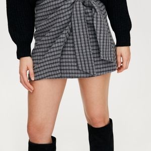 Wilfred wrap front skirt